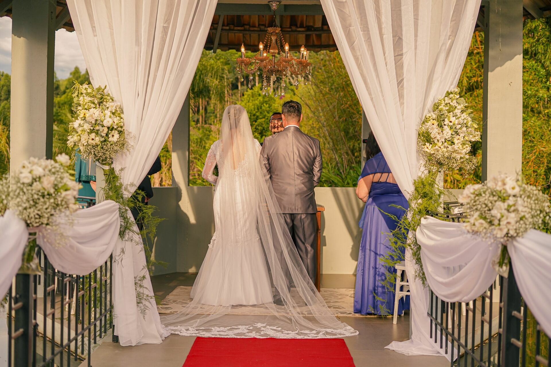Foto Casamento Camila & Adílson | Cerimônia a céu aberto ! Espaço da Torre | Ivoti-RS - Imagem 17