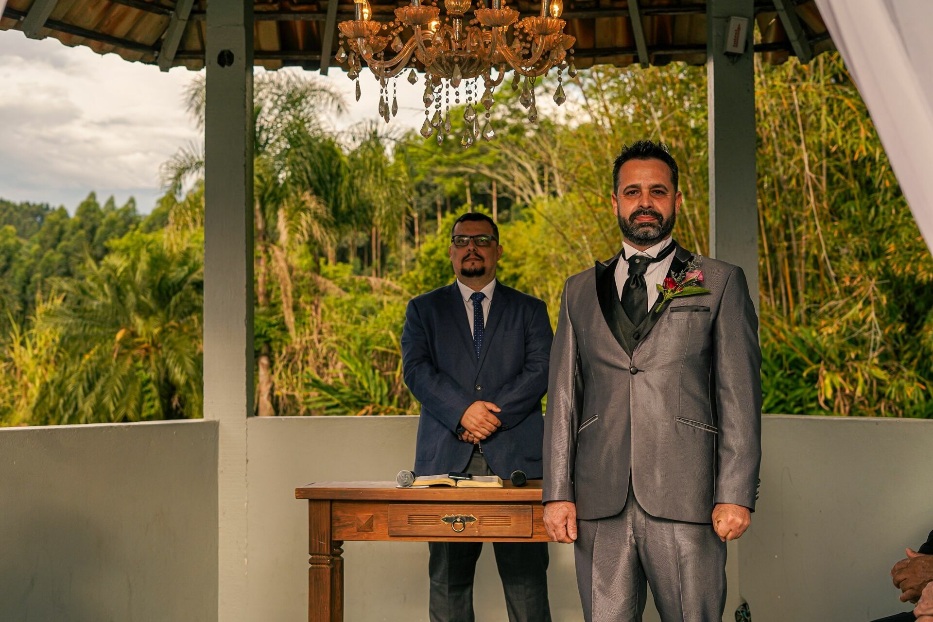 Foto Casamento Camila & Adílson | Cerimônia a céu aberto ! Espaço da Torre | Ivoti-RS - Imagem 5