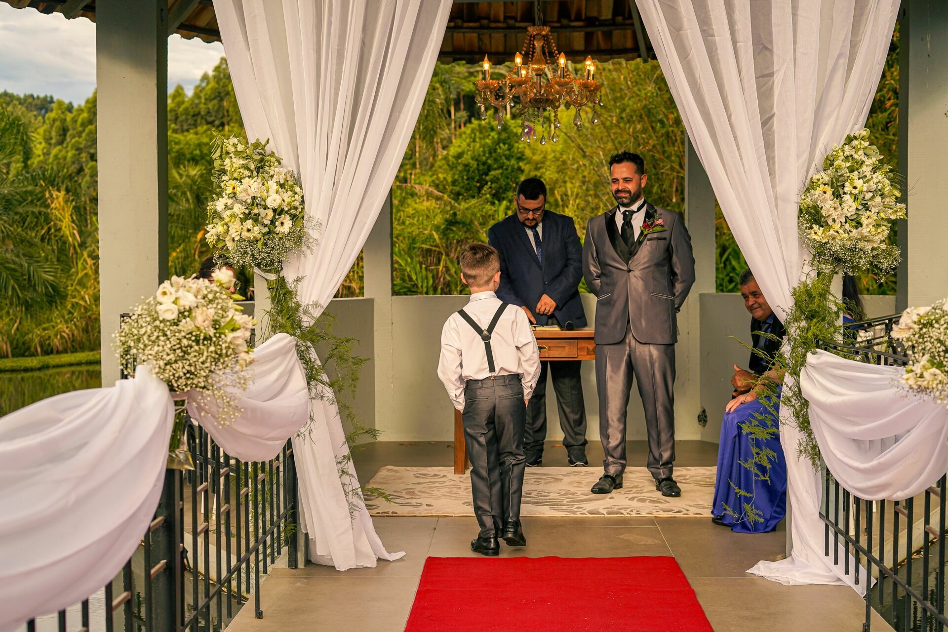 Foto Casamento Camila & Adílson | Cerimônia a céu aberto ! Espaço da Torre | Ivoti-RS - Imagem 8
