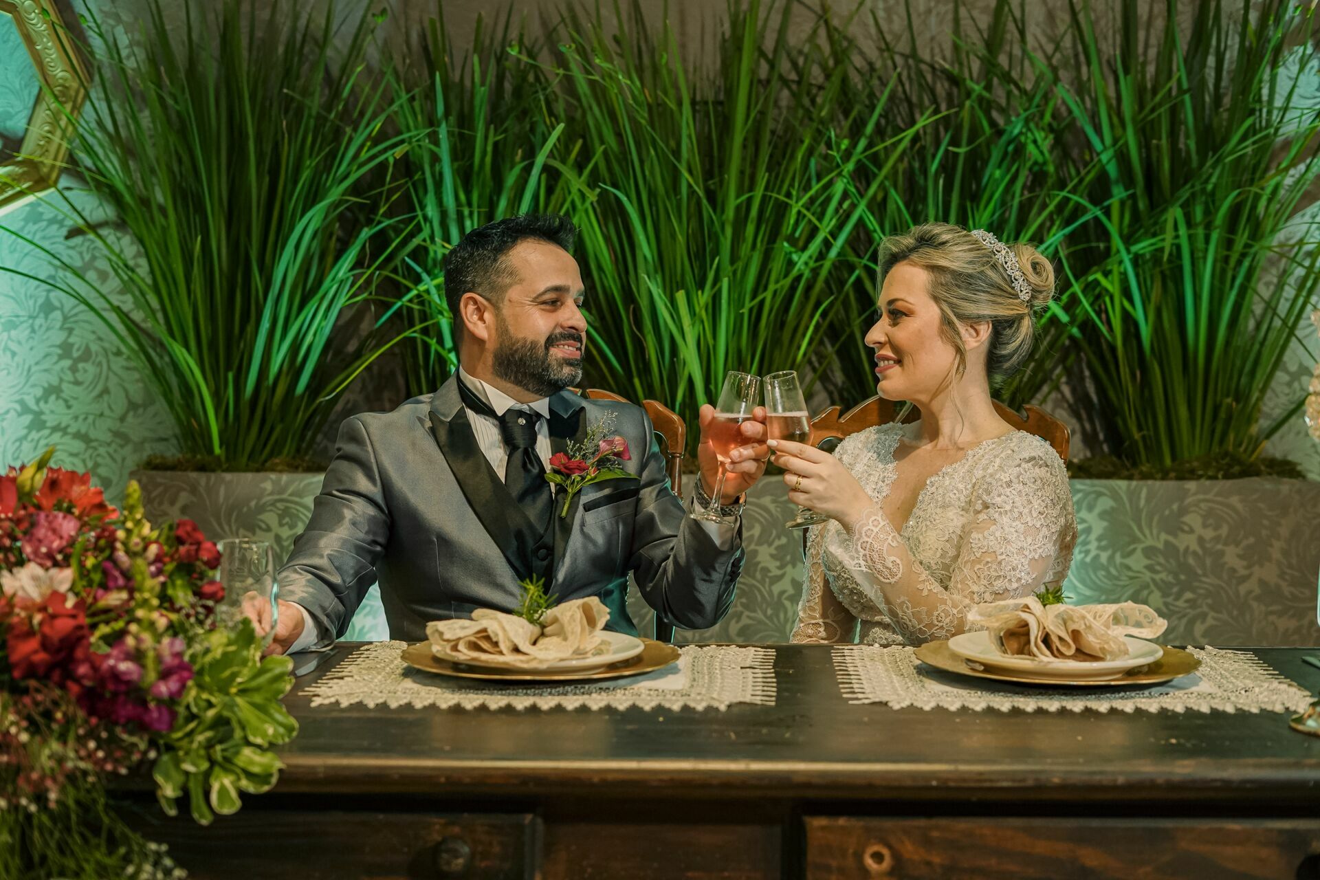 Foto Casamento Camila & Adílson | Cerimônia a céu aberto ! Espaço da Torre | Ivoti-RS - Imagem 35