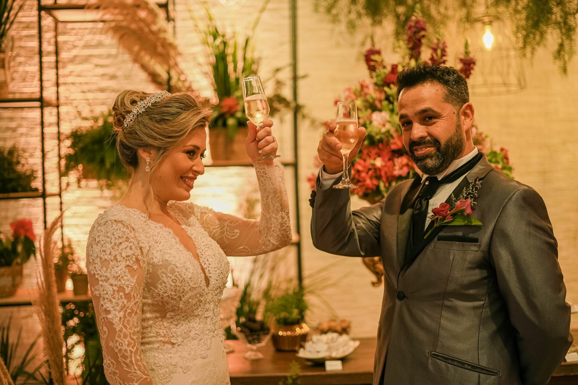 Foto Casamento Camila & Adílson | Cerimônia a céu aberto ! Espaço da Torre | Ivoti-RS - Imagem 34