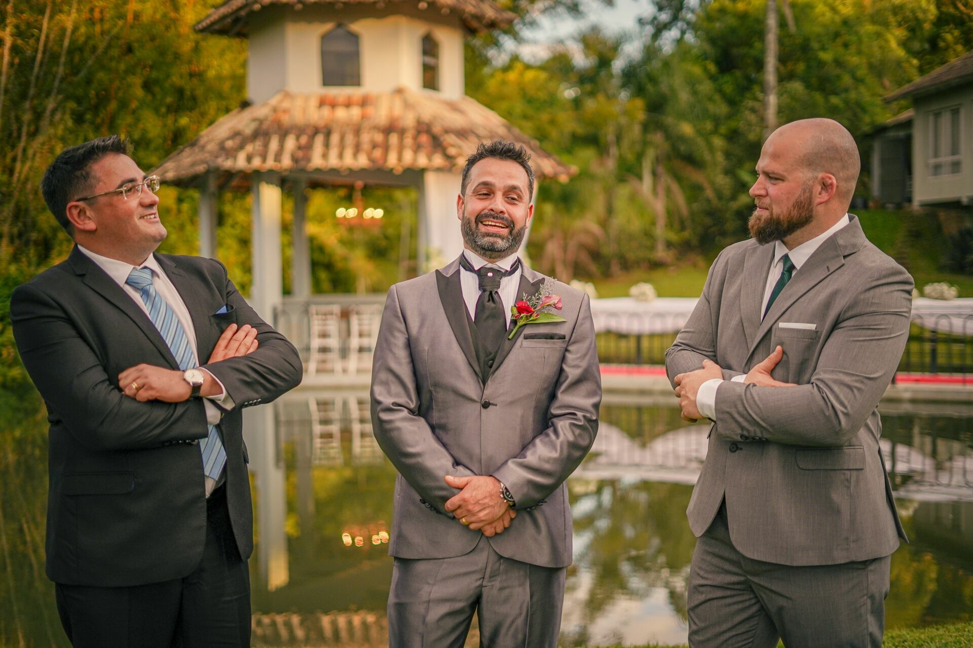 Foto Casamento Camila & Adílson | Cerimônia a céu aberto ! Espaço da Torre | Ivoti-RS - Imagem 27