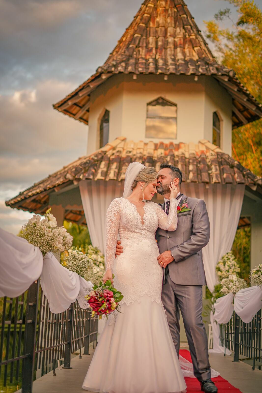 Foto Casamento Camila & Adílson | Cerimônia a céu aberto ! Espaço da Torre | Ivoti-RS - Imagem 31