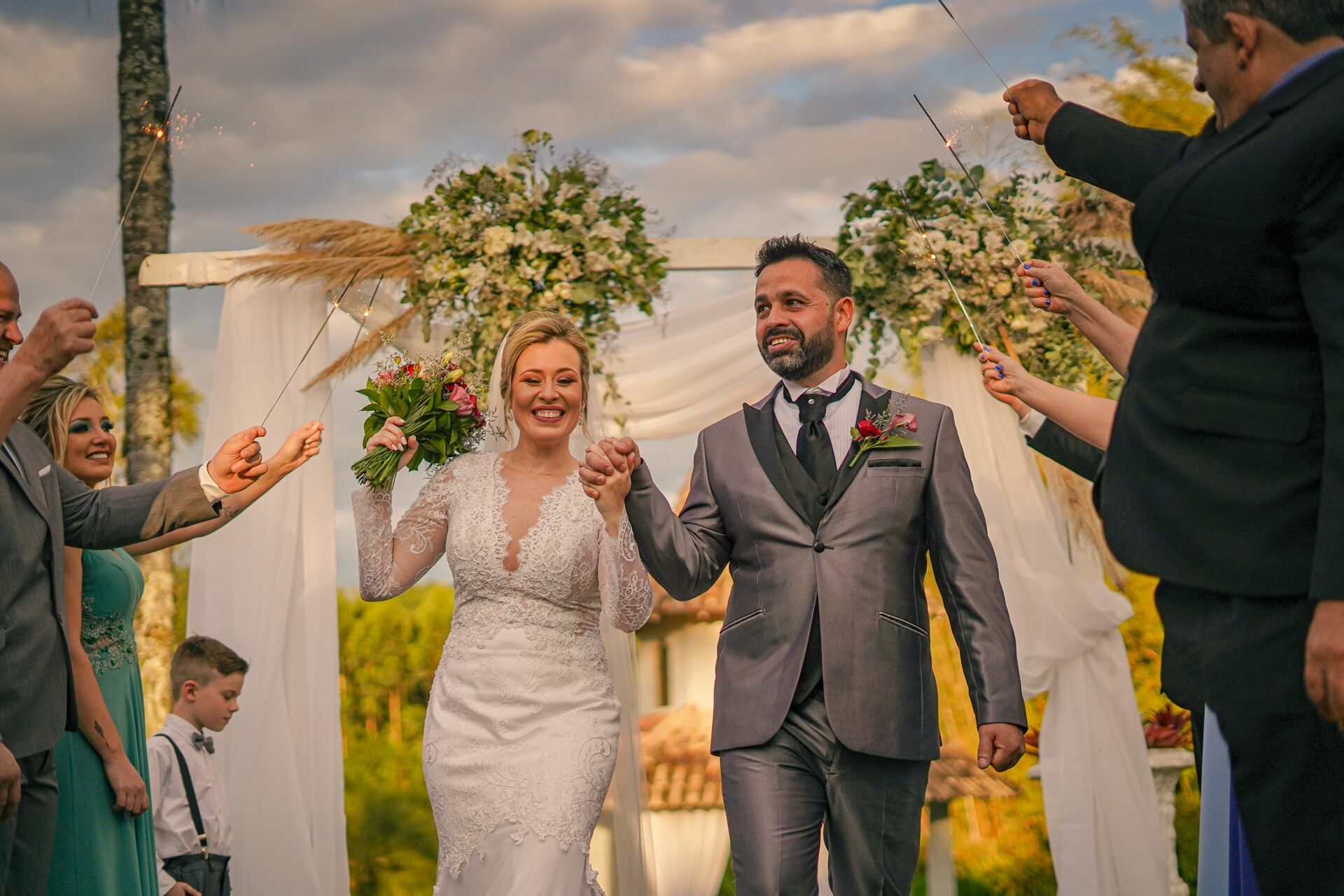 Foto Casamento Camila & Adílson | Cerimônia a céu aberto ! Espaço da Torre | Ivoti-RS - Imagem 22
