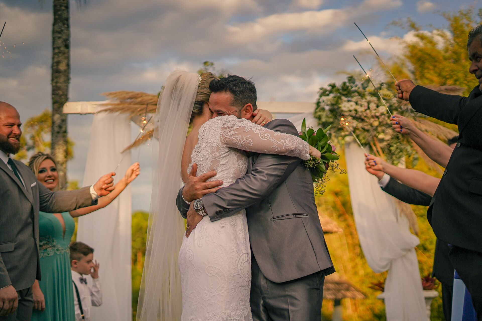 Foto Casamento Camila & Adílson | Cerimônia a céu aberto ! Espaço da Torre | Ivoti-RS - Imagem 23