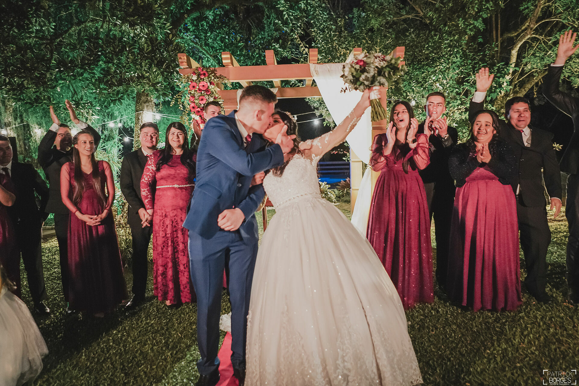 Foto Casamento Kelly & Daniel | Cerimônia a céu aberto ! Stegein Eventos  | Novo Hamburgo RS -RS - Imagem 17